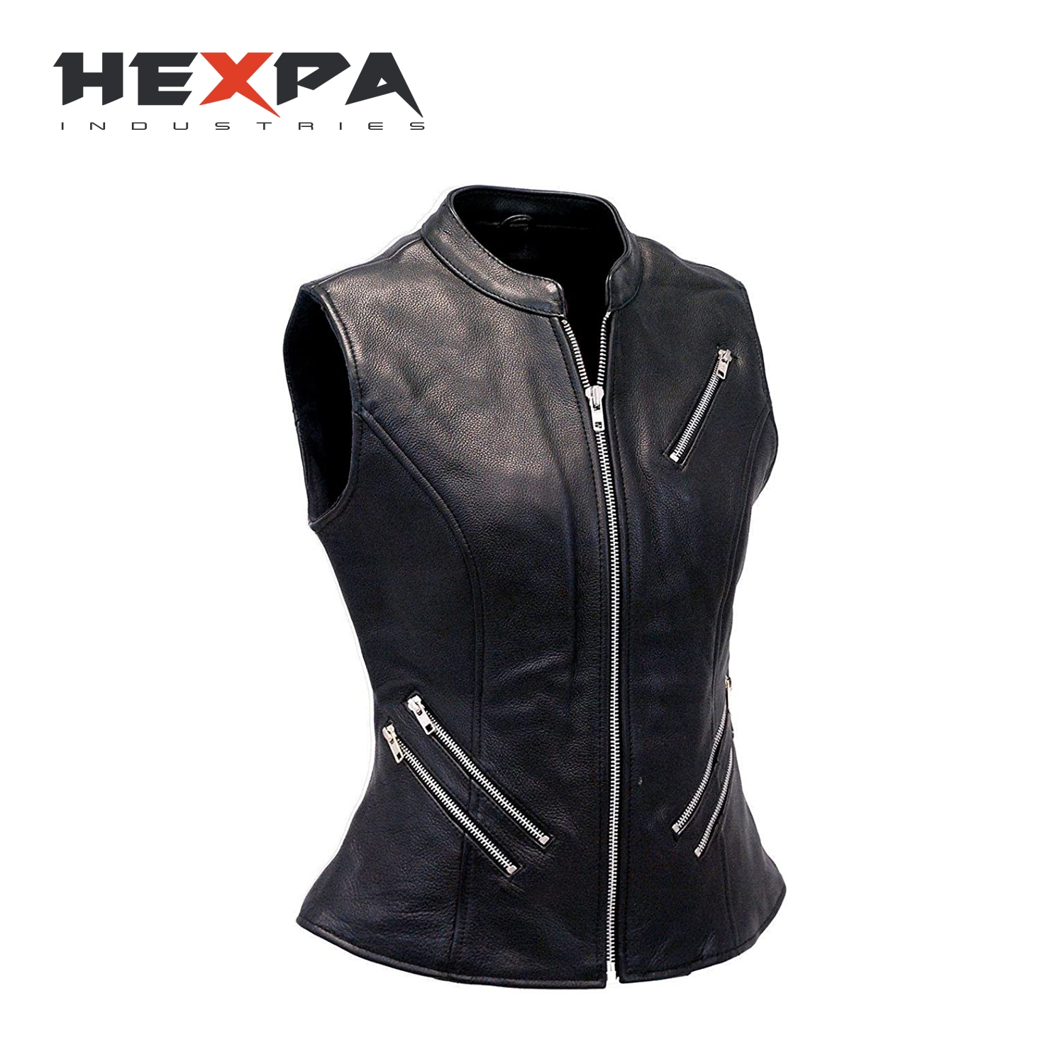 Woman Leather Vest