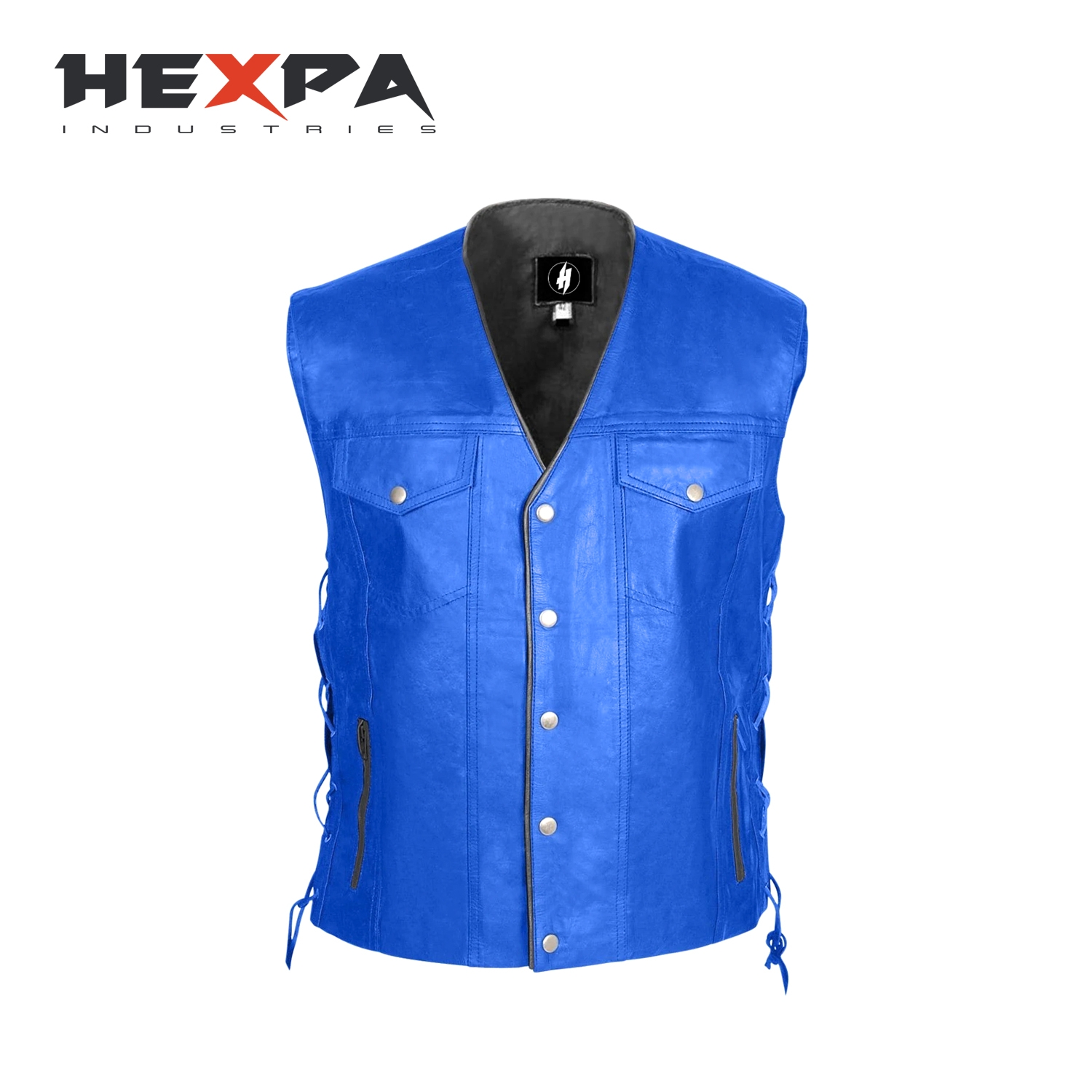 Man Leather Vest