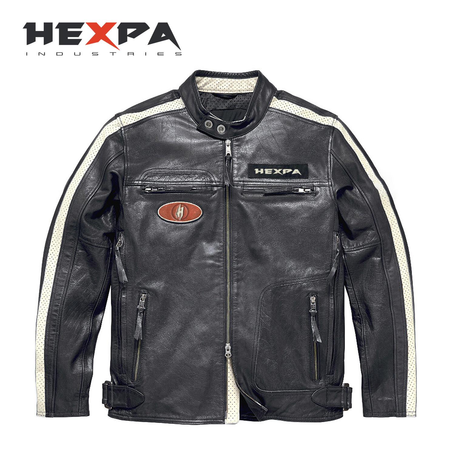 Motorbike Leather Jacket (Man)