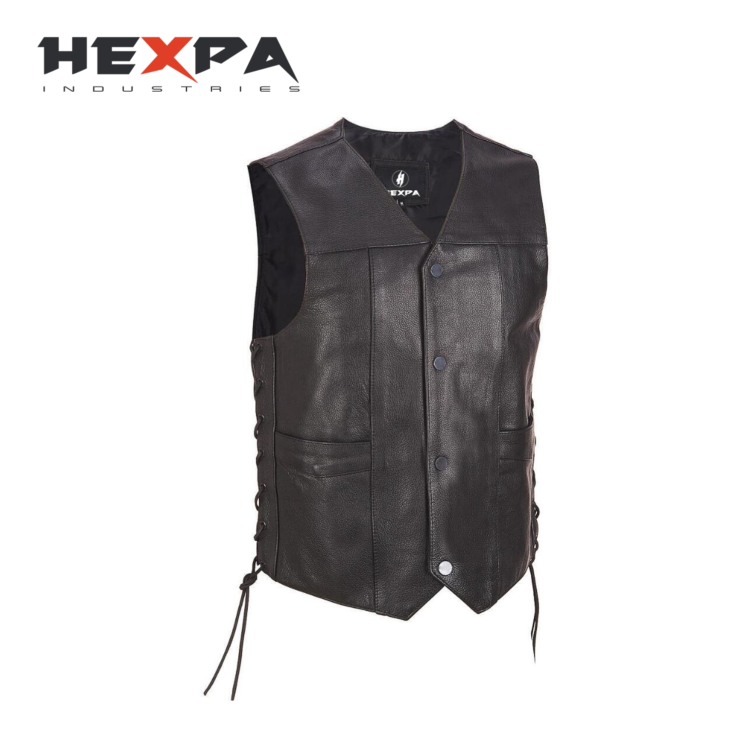 Man Leather Vest