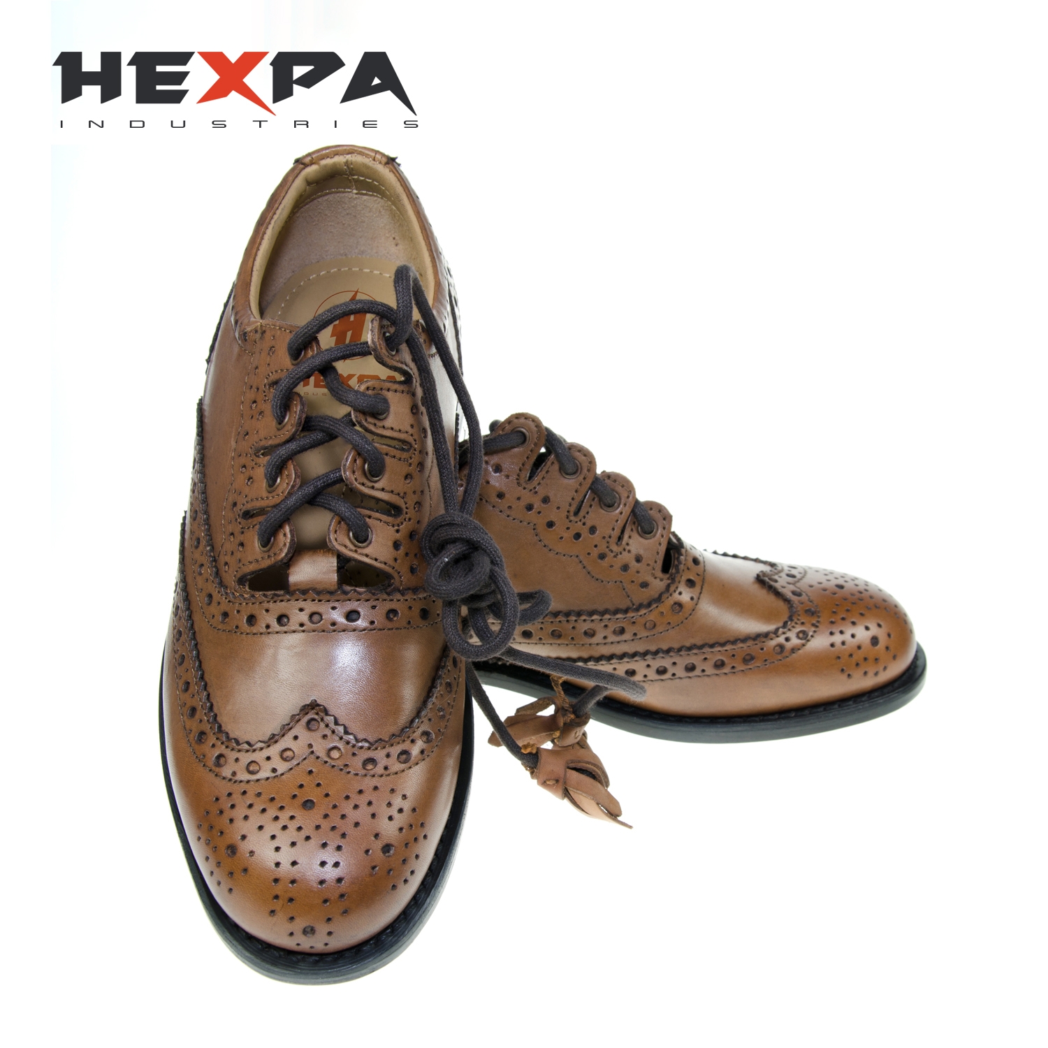 Custom Made Scottish Pride Brown Ghillie Brogues