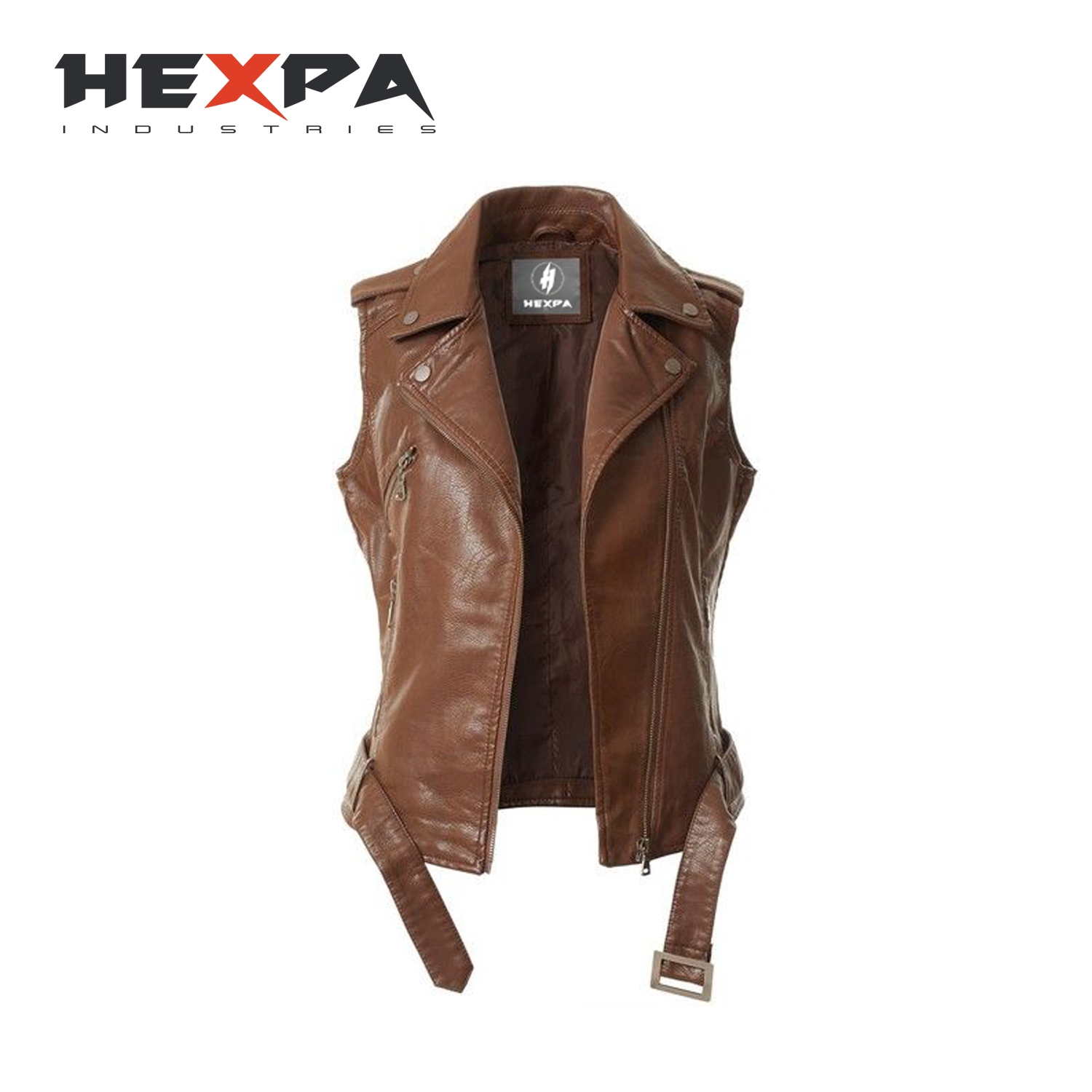 Woman Leather Vest