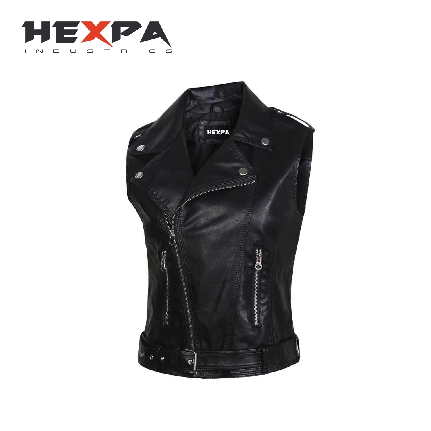 Woman Leather Vest