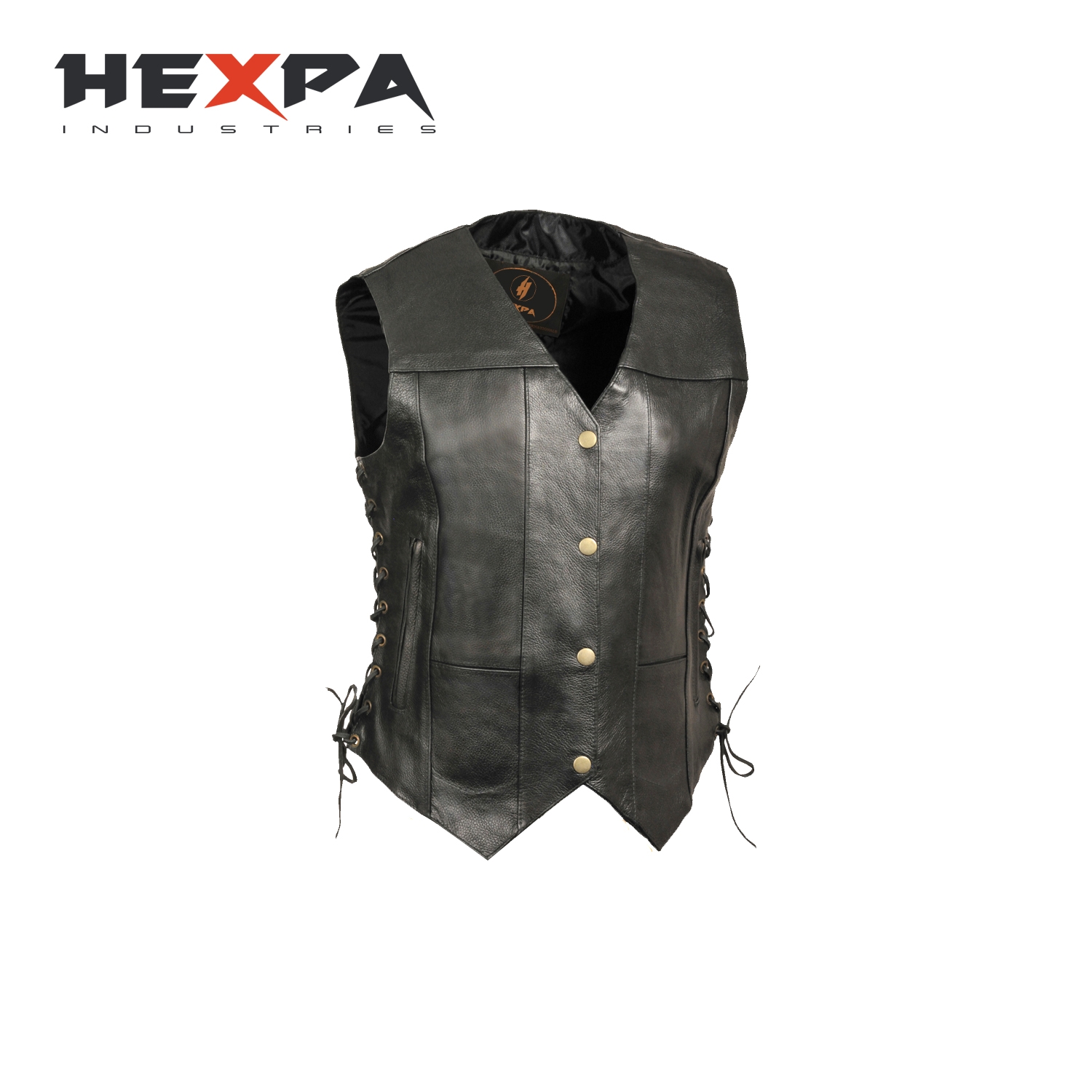 Woman Leather Vest