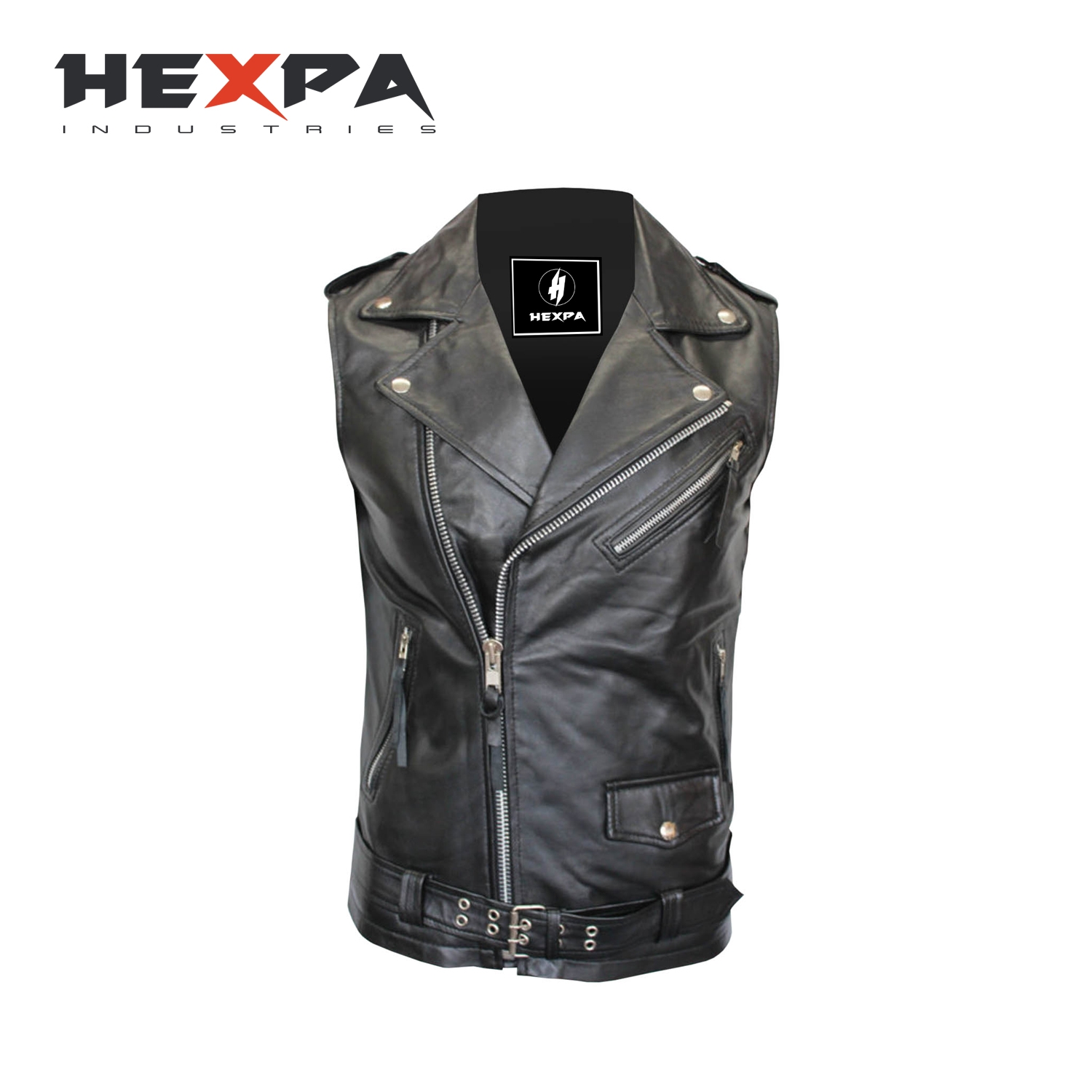 Woman Leather Vest